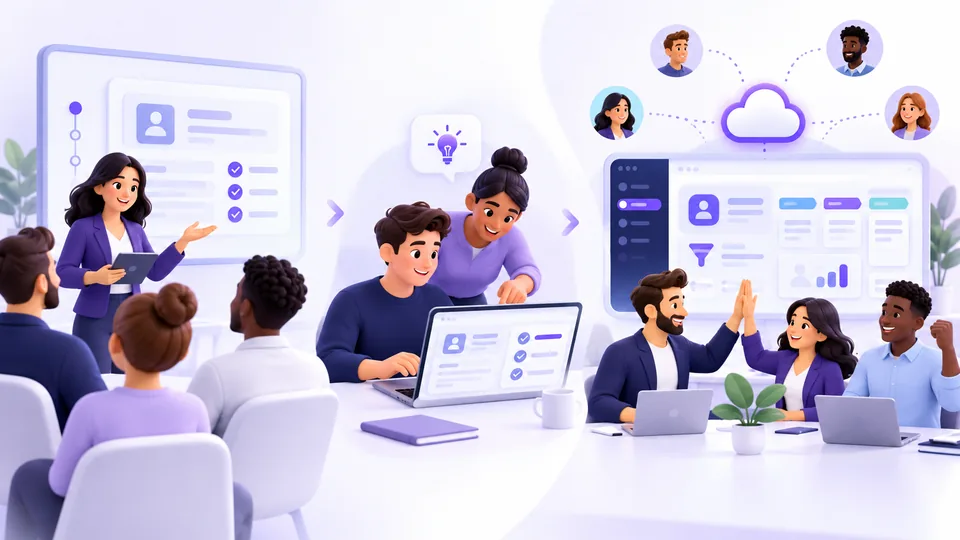 Обучение сотрудников и ежедневное использование CRM