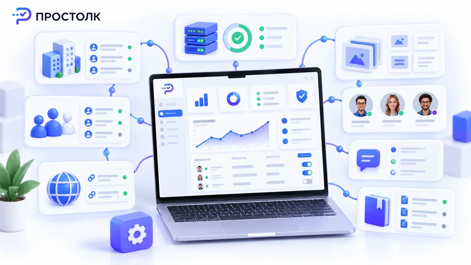 Административная панель платформы
